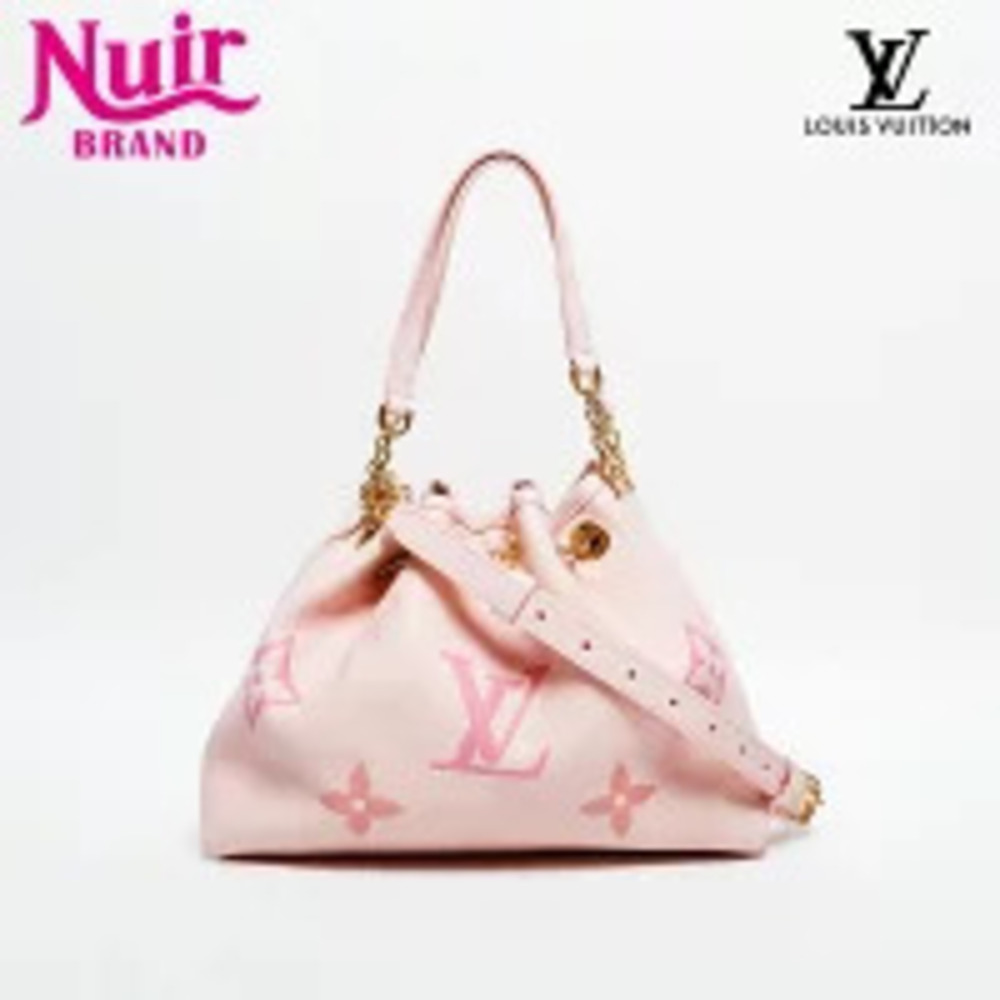 Louis Vuitton Monogram Empreinte Summer Bundle Shoulder Bag Pink